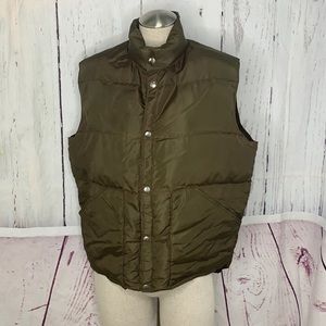 Vintage Down Fill Country USA Denver Vest M